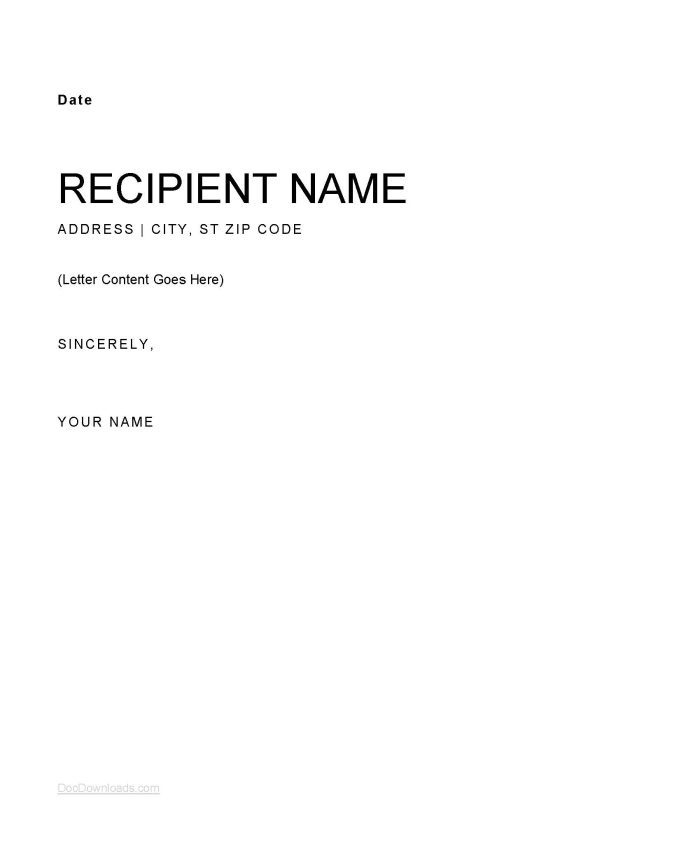business-letter-format-template